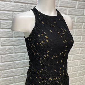 BCBGeneration Black and Gold Dress